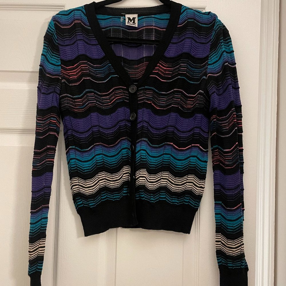 Missoni Striped Cardigan, size M
